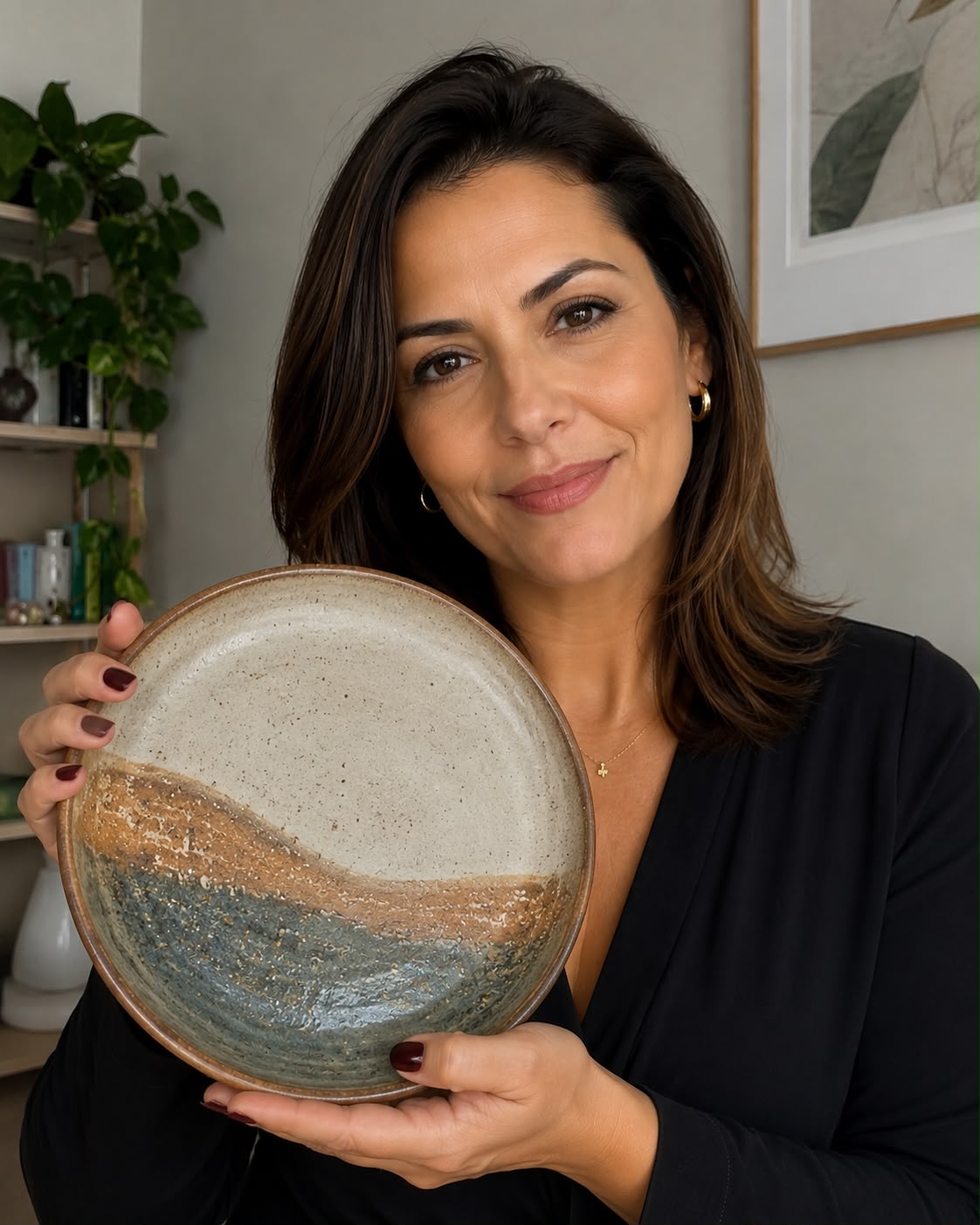 Catherine, artesã e professora